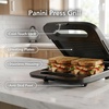 image:imageOVENTE Electric Panini Press Grill 750W Nonstick Plates Copper GP0110COGP0401B