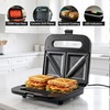 image:imageOVENTE Electric Panini Press Grill 750W Nonstick Plates Copper GP0110COGP0401B