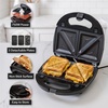 image:imageOVENTE Electric Panini Press Grill 750W Nonstick Plates Copper GP0110COGPI202B