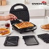 image:imageOVENTE Electric Panini Press Grill 750W Nonstick Plates Copper GP0110COGPI202B