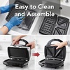 image:imageOVENTE Electric Panini Press Grill 750W Nonstick Plates Copper GP0110COGPI202B