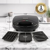 image:imageOVENTE Electric Panini Press Grill 750W Nonstick Plates Copper GP0110COGPI202B