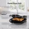 image:imageOVENTE Electric Panini Press Grill 750W Nonstick Plates Copper GP0110COGPI302B