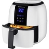 image:imageOVENTE 32 Qt Compact Digital Air Fryer 1400W Power Black FAD61302BWhite
