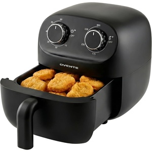 image:imageOVENTE 2 Qt Compact Air Fryer for 12 People 900W Power Black FAM18900BFAM18900B  Black