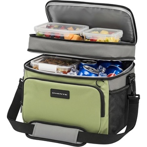 image:imageOVENTE Collapsible Soft Cooler Bag Insulated Lunch Bag Green CCBI024GGGreen