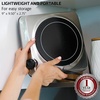 image:imageOVENTE 1000W 7 Infrared amp 1000W 6 Coil Electric Single Burners Home Kitchen Countertop Hot Plates
