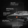 image:imageOVENTE 1000W 7 Infrared amp 1000W 6 Coil Electric Single Burners Home Kitchen Countertop Hot Plates