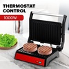 image:imageOVENTE 1000W Electric Panini Press Sandwich Maker and 700W 2 Slice Toaster Machine Bundle