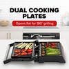 image:imageOVENTE 1000W Electric Panini Press Sandwich Maker and 700W 2 Slice Toaster Machine Bundle