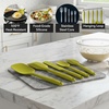 image:imageOVENTE 5 Pieces Silicone Spatula Set 500F Heat Resistant Orange SP12305OGreen