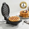 image:imageOVENTE Belgian Waffle Maker 1000W 180 Rotating Function Black WMF1440BRWM215B