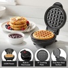 image:imageOVENTE Belgian Waffle Maker 1000W 180 Rotating Function Black WMF1440BRWM215B