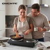 image:imageOVENTE Electric Cast Iron Single Burner 1000W Hot Plate Silver BGS101SBGS102B  Black