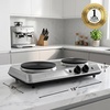 image:imageOVENTE Electric Cast Iron Single Burner 1000W Hot Plate Silver BGS101SBGS102S  Silver
