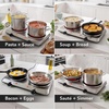 image:imageOVENTE Electric Infrared Single Burner 6 Heat Levels Silver BGI201SBGI202S  Silver