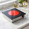 image:imageOVENTE Infrared Ceramic Double Burner 1800W Hot Plate Black BGI302GBBGI301GB  Black