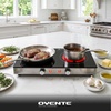 image:imageOVENTE Infrared Ceramic Double Burner 1800W Hot Plate Black BGI302GBBGI302GB  Black