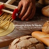 image:imageOVENTE Ravioli Pasta Roller Cutter 64L x 15W x 555H Red ACPPA7100RRed  ACPPA7100R