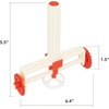 image:imageOVENTE Ravioli Pasta Roller Cutter 64L x 15W x 555H Red ACPPA7100RRed  ACPPA7100R