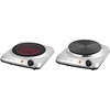 image:imageOVENTE Countertop Infrared Single Burner 1000W Electric Hot Plate amp Electric Countertop Single Burner 1000W Cooktop with 725 Inch Cast Iron Hot Plate
