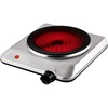 image:imageOVENTE Countertop Infrared Single Burner 1000W Electric Hot Plate w 75 Ceramic Glass Cooktop 6 Level Temperature Setting amp Easy to Clean Base Compact Stove for Home Dorm Office Silver BGI201S