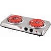 image:imageOVENTE Electric Double Burner 1700W Coil Hot Plate Silver BGC102SBGC102S  Silver