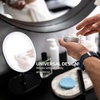 image:imageOVENTE 9 Rechargeable Lighted Tabletop Vanity Makeup Mirror White MOT22WBlack