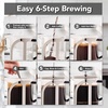 image:imageOVENTE French Press Coffee Maker 20oz BPAFree Cold Brewer Clear FGC20T20 Ounce