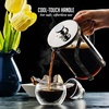 image:imageOVENTE French Press Coffee Maker 20oz BPAFree Cold Brewer Clear FGC20T27 Ounce