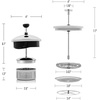 image:imageOVENTE French Press Coffee Maker 20oz BPAFree Cold Brewer Clear FGC20T34 Ounce