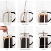 image:imageOVENTE French Press Coffee Maker 20oz BPAFree Cold Brewer Clear FGC20T34 Ounce