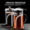 image:imageOVENTE French Press Coffee Maker 20oz BPAFree Cold Brewer Clear FGC20T34 Ounce