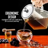 image:imageOVENTE Glass Teapot with Removable Stainless Steel Infuser Clear FGH17TClear  27 oz