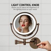 image:imageOVENTE Hardwired Wallmount Bathroom Mirror Rubbed Bronze MPWD3185BZ1X7XAntique Bronze