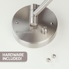 image:imageOVENTE Hardwired Wallmount Bathroom Mirror Rubbed Bronze MPWD3185BZ1X7XNickel Brushed