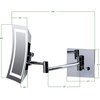 image:imageOVENTE Hardwired Wallmount Bathroom Mirror Rubbed Bronze MPWD3185BZ1X7XPolished Chrome