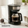 image:imageOVENTE 12Cup Drip Coffee Maker with Easy OnOff Switch Black CM412BBlack