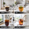 image:imageOVENTE 12oz French Press Coffee Maker with 4 Filters System Silver FSL12S12 Ounce