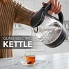 image:imageOVENTE 15L Glass Electric Kettle Water Boiler Pink KG83FBlack