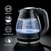 image:imageOVENTE 15L Glass Electric Kettle Water Boiler Pink KG83FBlack