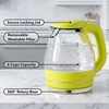 image:imageOVENTE 15L Glass Electric Kettle Water Boiler Pink KG83FGreen