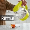 image:imageOVENTE 15L Glass Electric Kettle Water Boiler Pink KG83FGreen