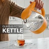 image:imageOVENTE 15L Glass Electric Kettle Water Boiler Pink KG83FOrange