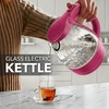 image:imageOVENTE 15L Glass Electric Kettle Water Boiler Pink KG83FPink