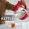 image:imageOVENTE 15L Glass Electric Kettle Water Boiler Pink KG83FRed