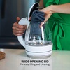 image:imageOVENTE 15L Glass Electric Kettle Water Boiler Pink KG83FWhite