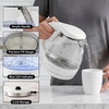image:imageOVENTE 15L Glass Electric Kettle Water Boiler Pink KG83FWhite