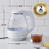 image:imageOVENTE 15L Glass Electric Kettle Water Boiler Pink KG83FWhite