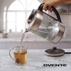 image:imageOVENTE 17L Glass Electric Kettle Water Boiler Silver KG612SBrushed Silver